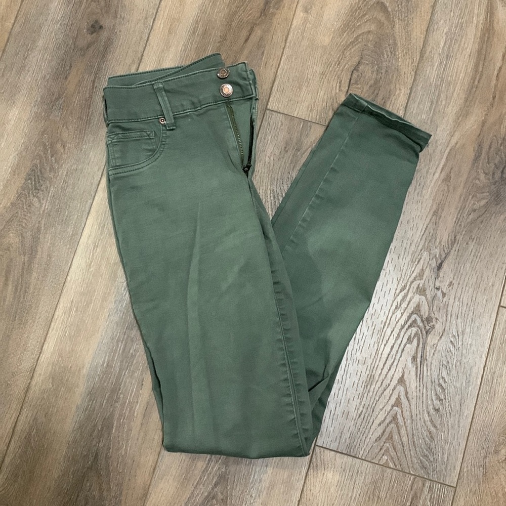 Maurice’s Green High Rise Jegging